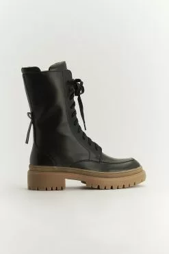 NA-KD Shoes Slim Lace Up Boots