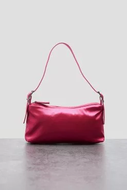 NA-KD Accessories Soft Satin Baguette Bag