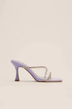 NA-KD Shoes Sparkling Strappy Mules