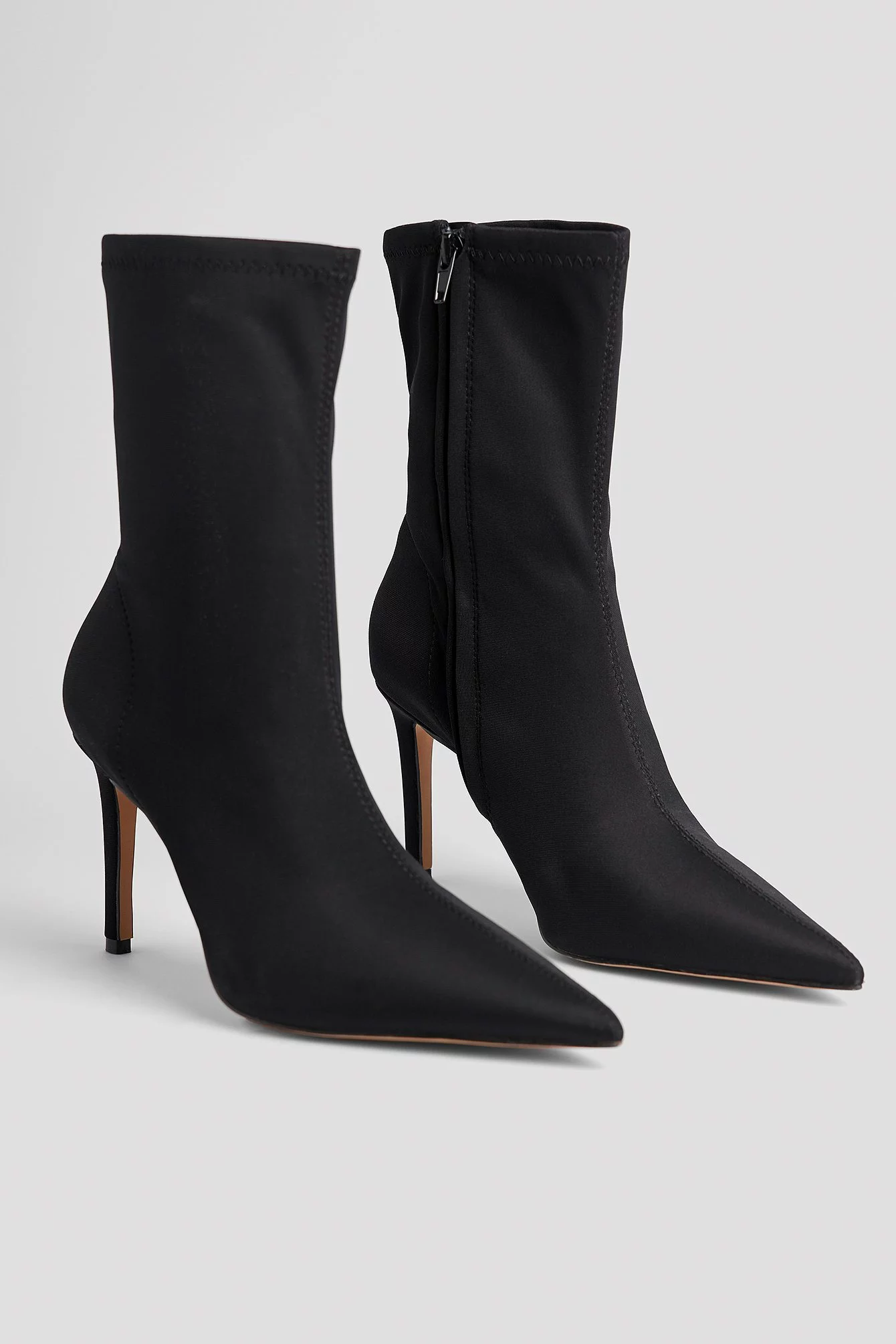 NA-KD Shoes Stiletto Sock Boots - Image 3