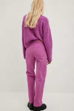 Karoline Dall X NA-KD Straight Denim