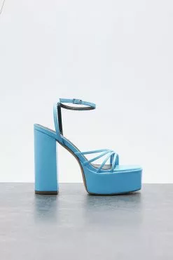 NA-KD Shoes Strappy Plateau Heels