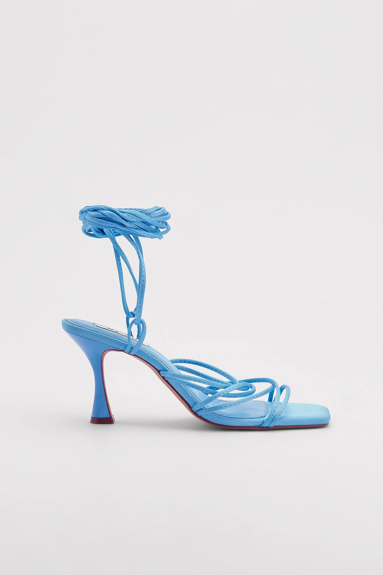 NA-KD Shoes Strappy Satin Heels - Image 2