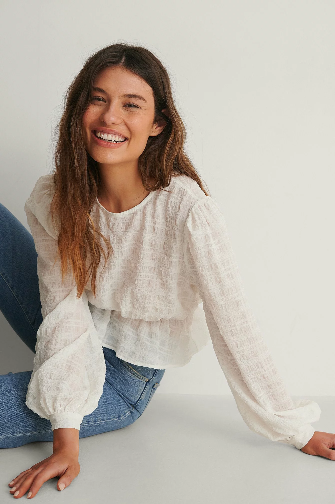 NA-KD Structured Blouse