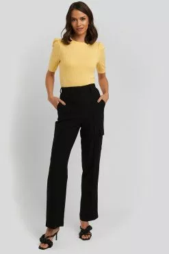 NA-KD Trend Straight Fit Pocket Suit Pants