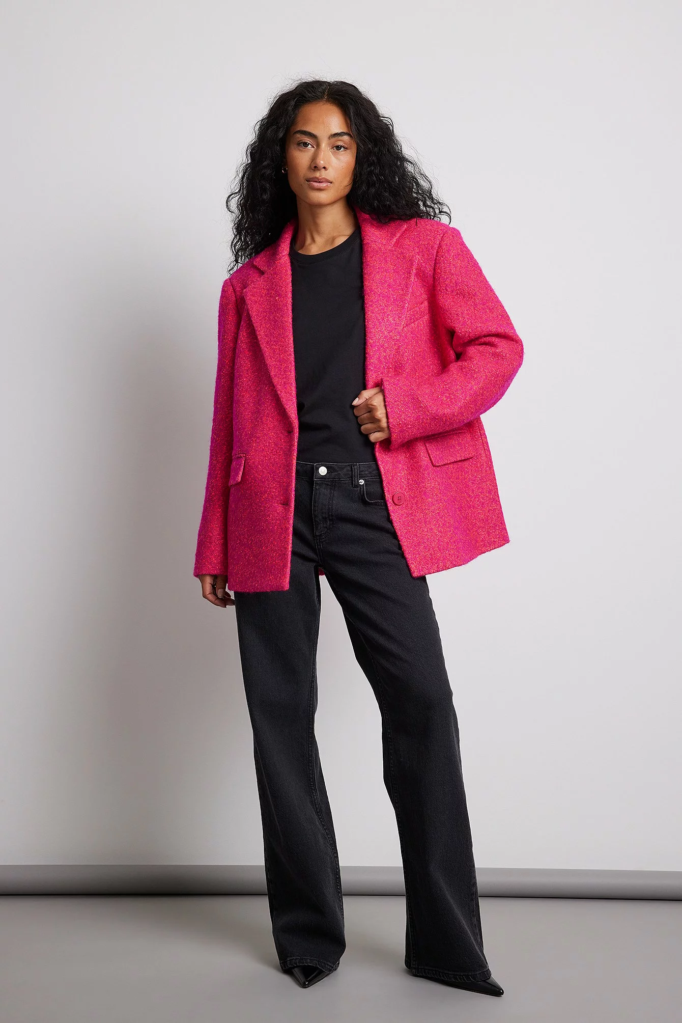 NA-KD Trend Structured Blazer Coat - Image 11