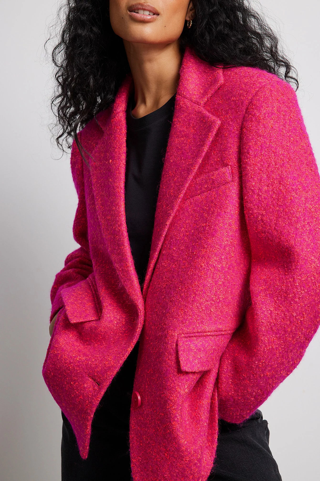 NA-KD Trend Structured Blazer Coat - Image 12