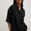 NA-KD Structured Short Sleeve Shirt