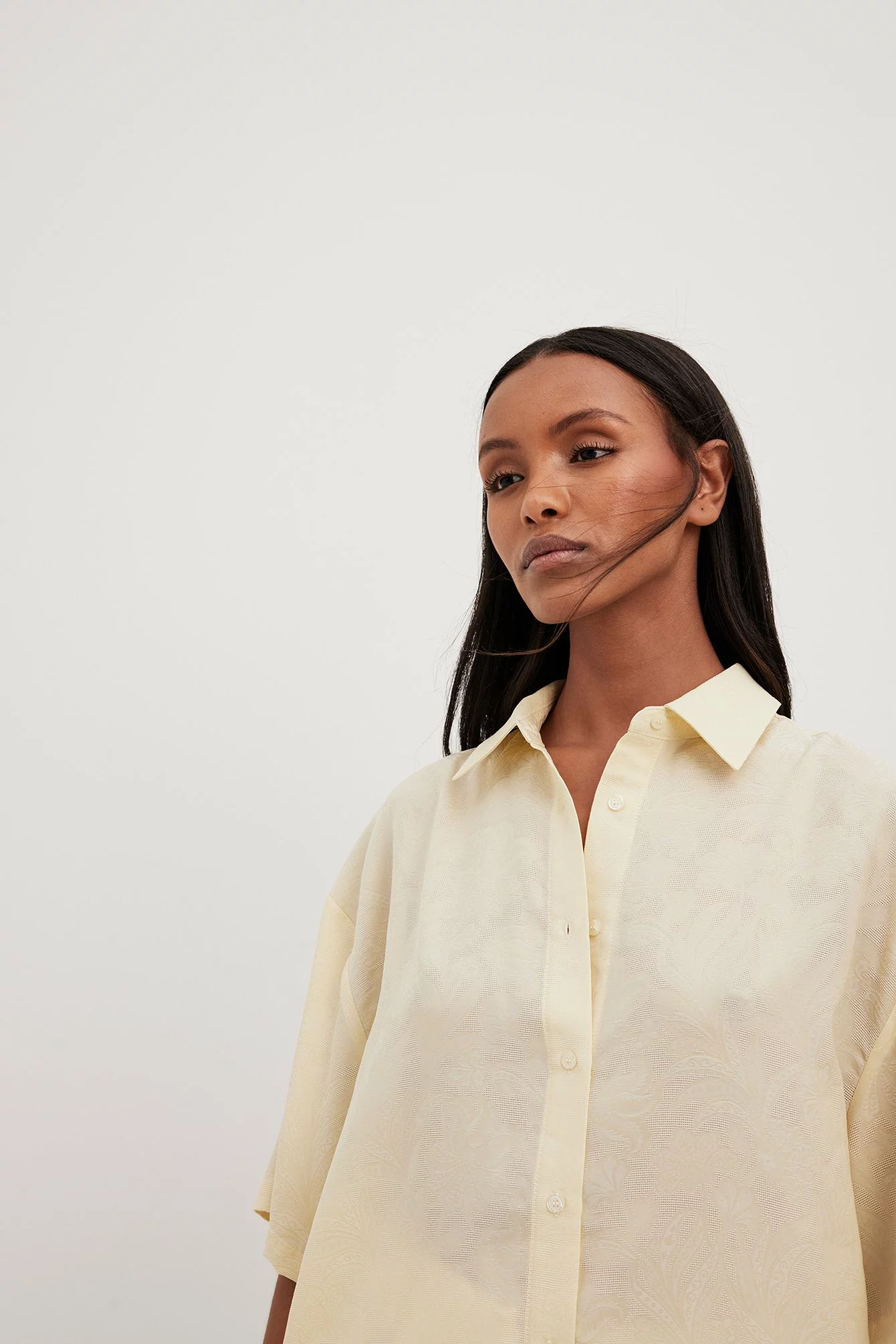 NA-KD Structured Short Sleeve Shirt - Image 8