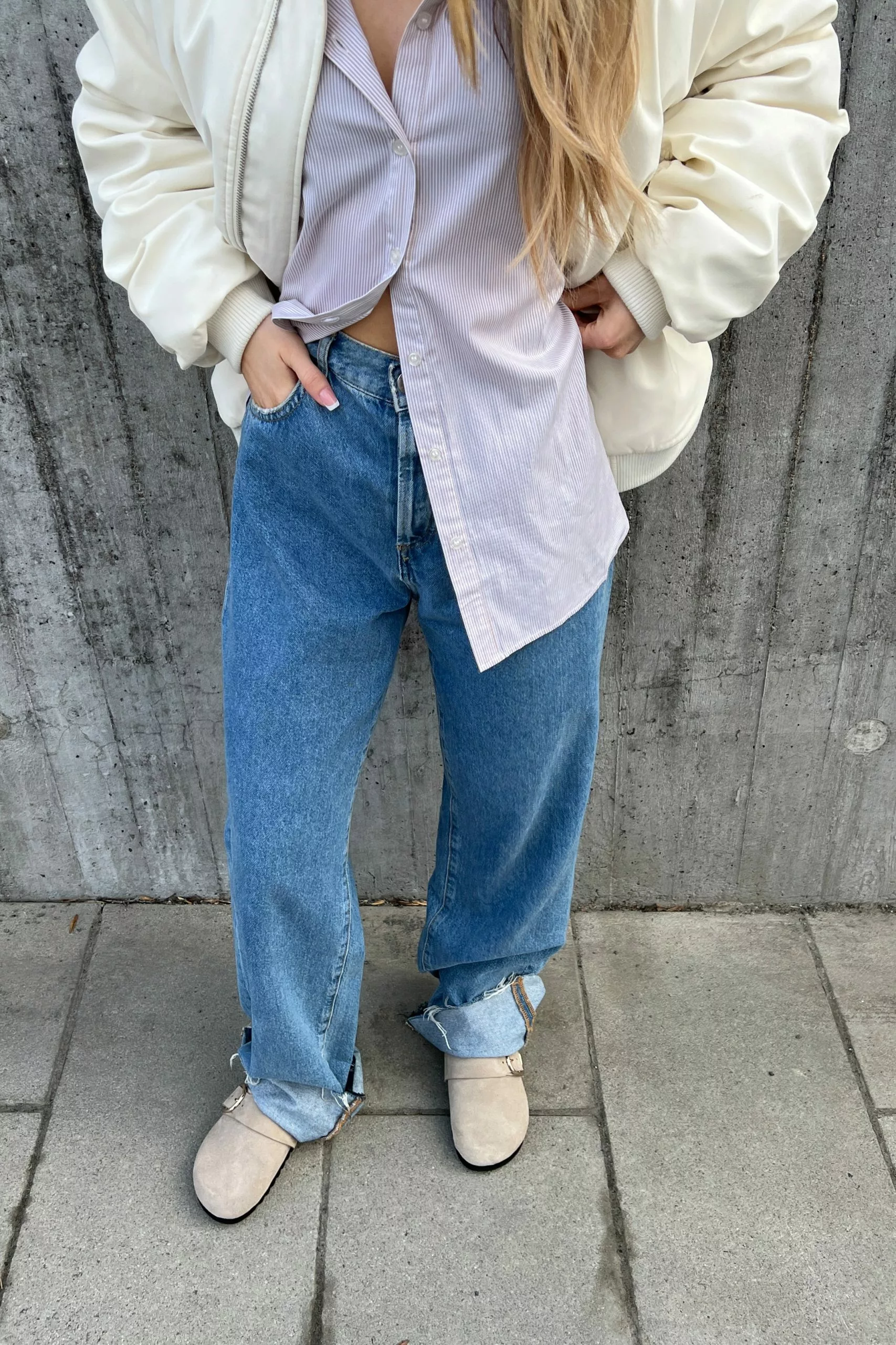 NA-KD Shoes Suede Slippers - Image 4