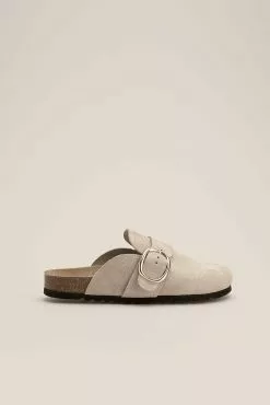 NA-KD Shoes Suede Slippers