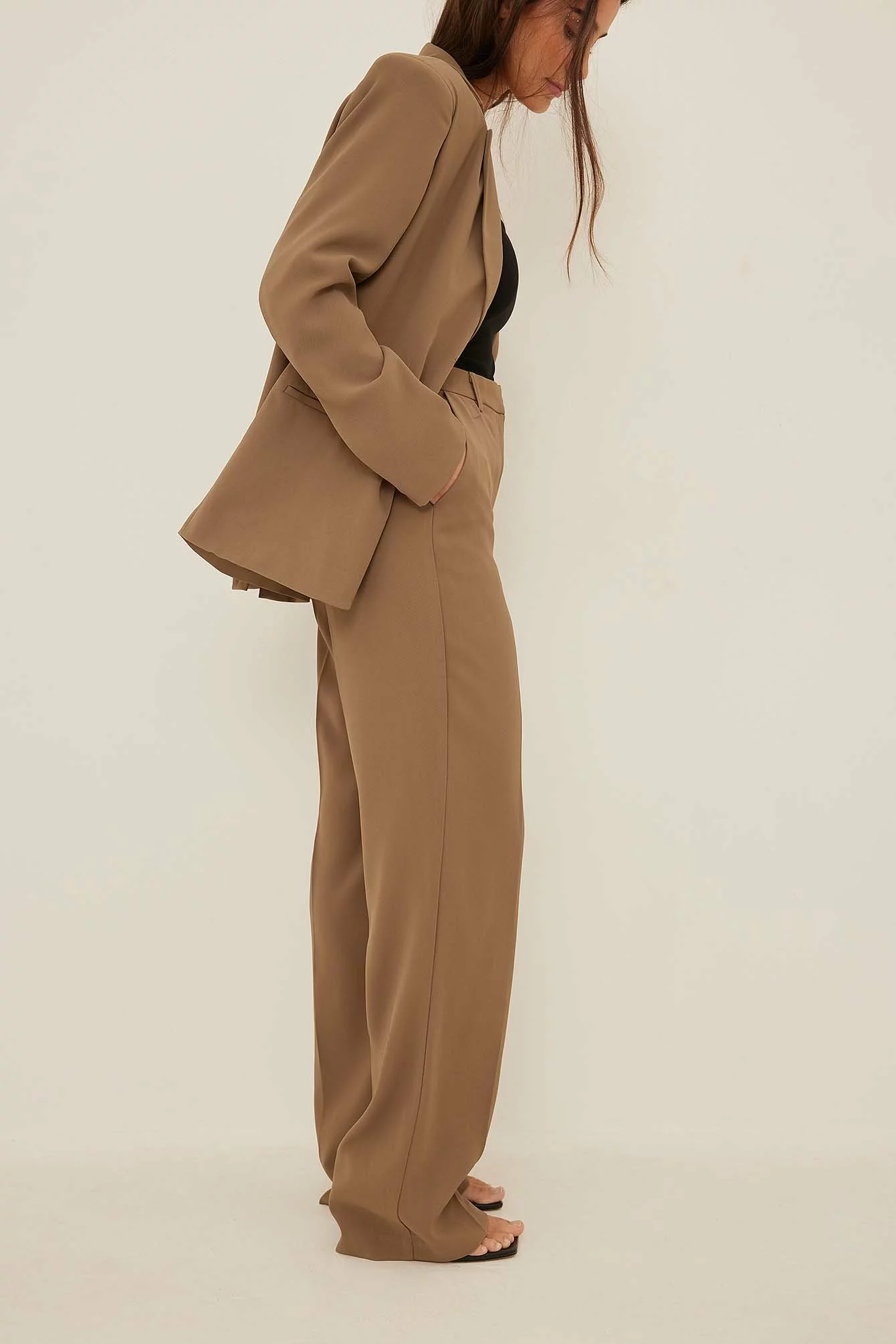 NA-KD Classic Tailored Regular Straight Leg Suit Pants - Image 19