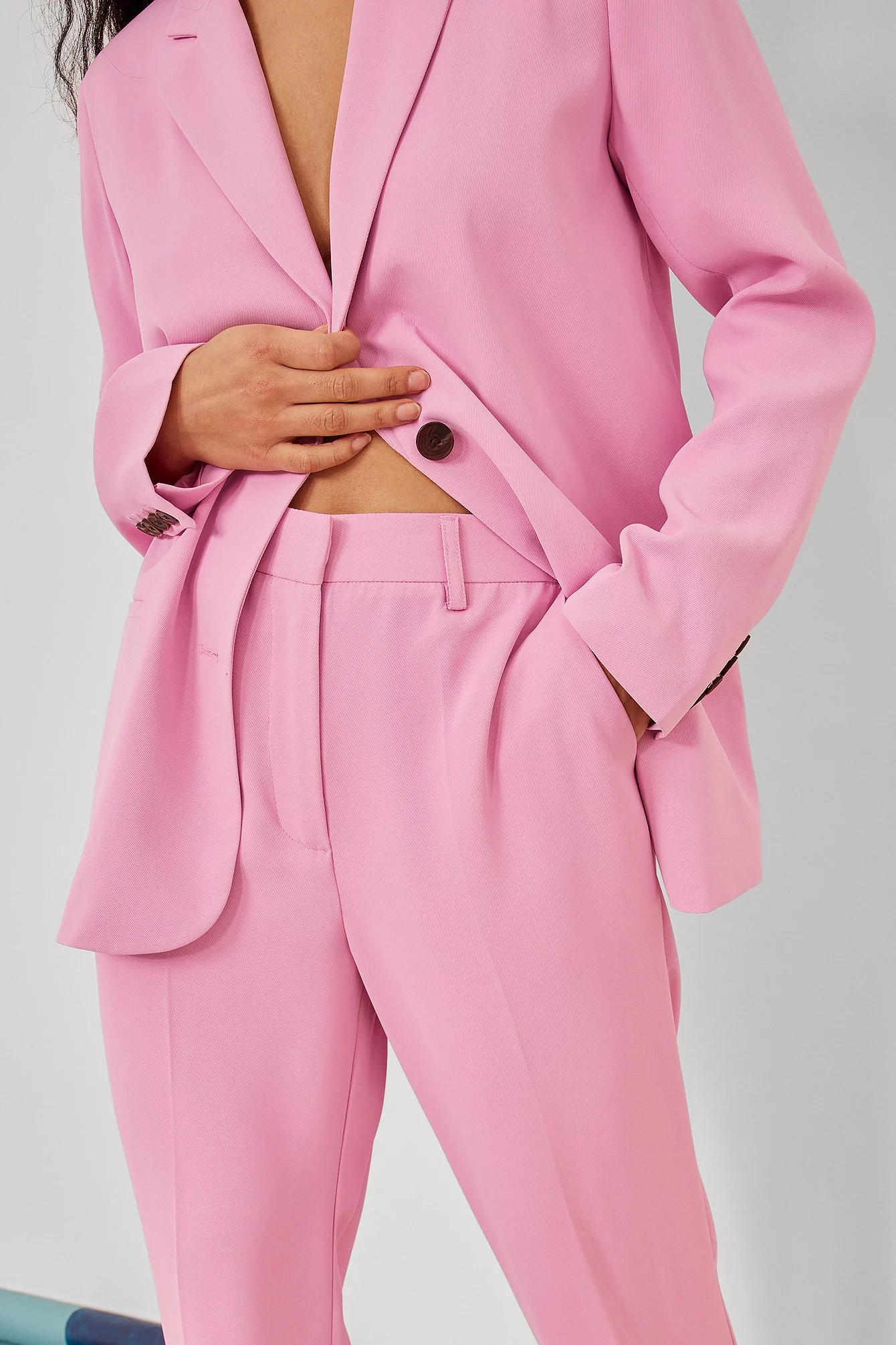 NA-KD Classic Tailored Regular Straight Leg Suit Pants - Image 13