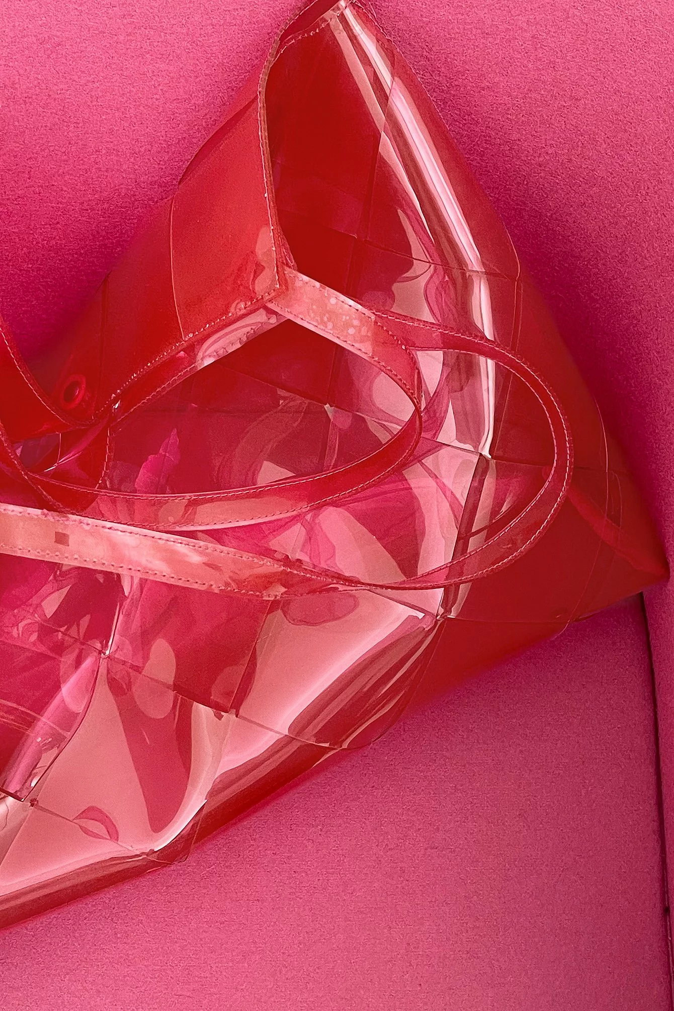 NA-KD Accessories Transparent Woven Tote - Image 4