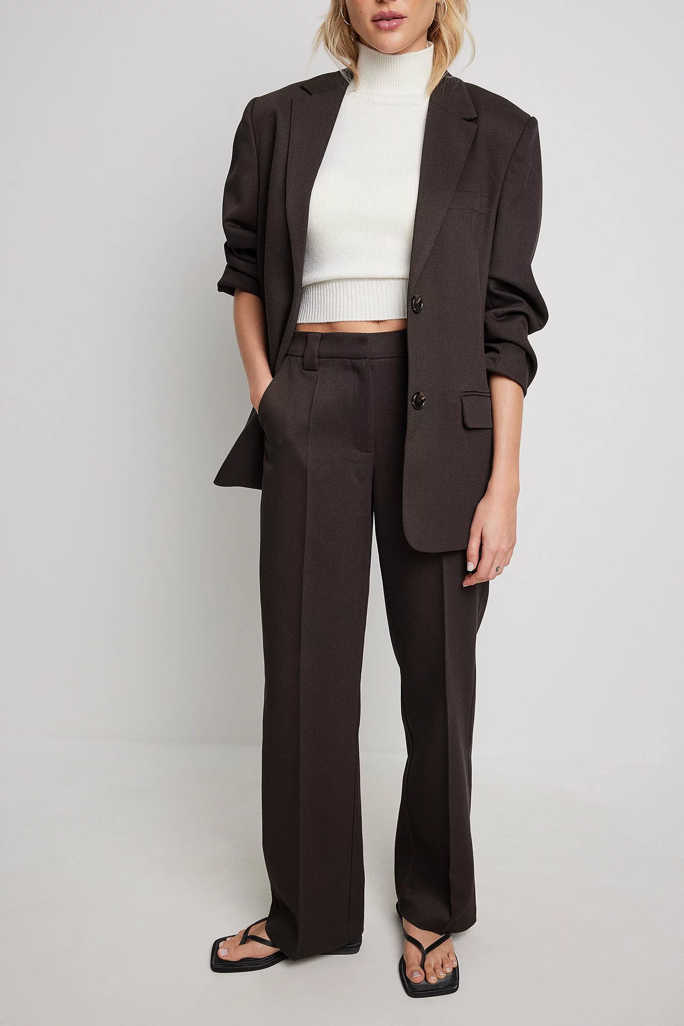 NA-KD Twill Suit Pants - Image 9
