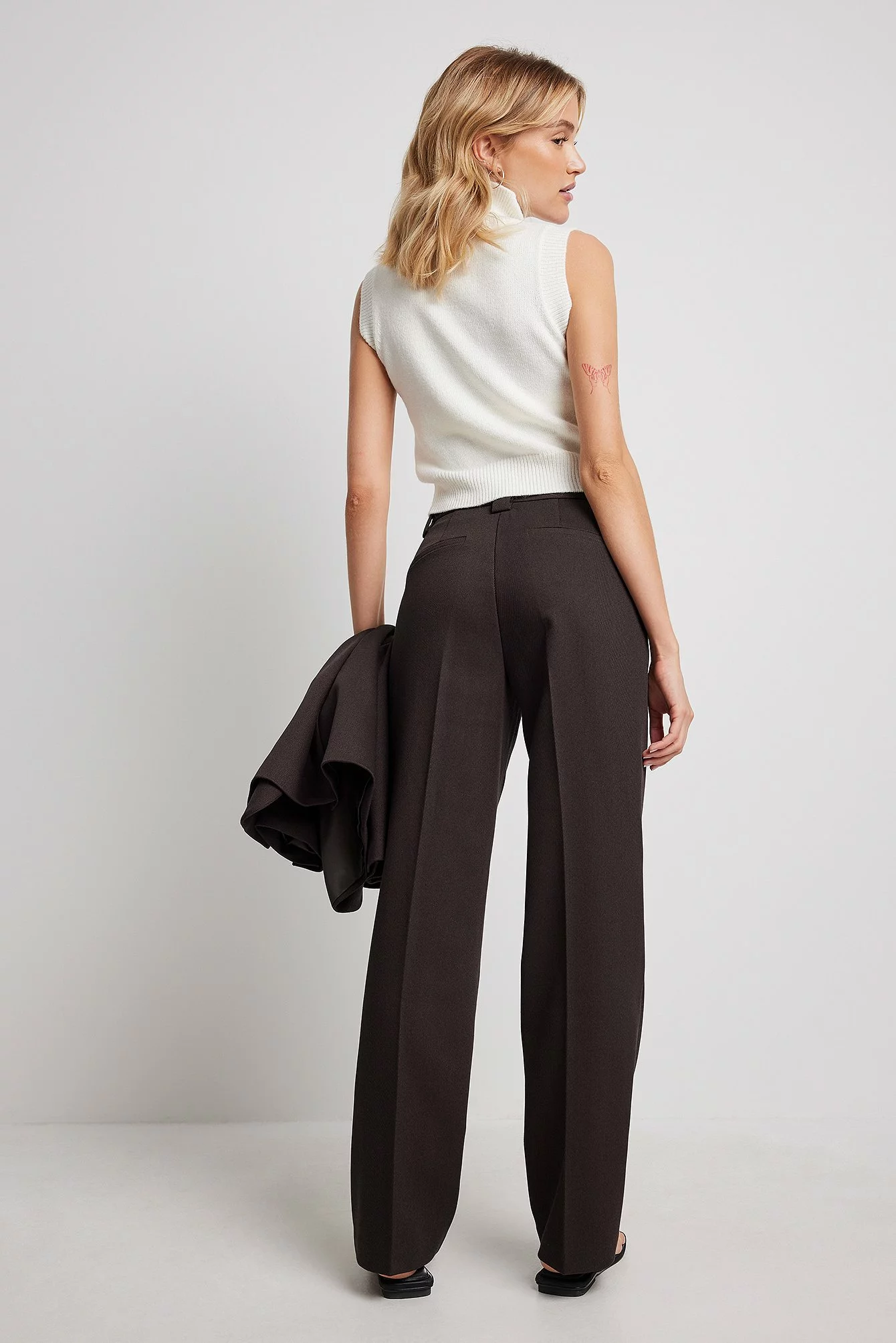 NA-KD Twill Suit Pants - Image 8