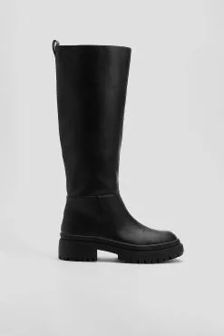 Ida Carlsson X NA-KD Under Knee Shaft Boots