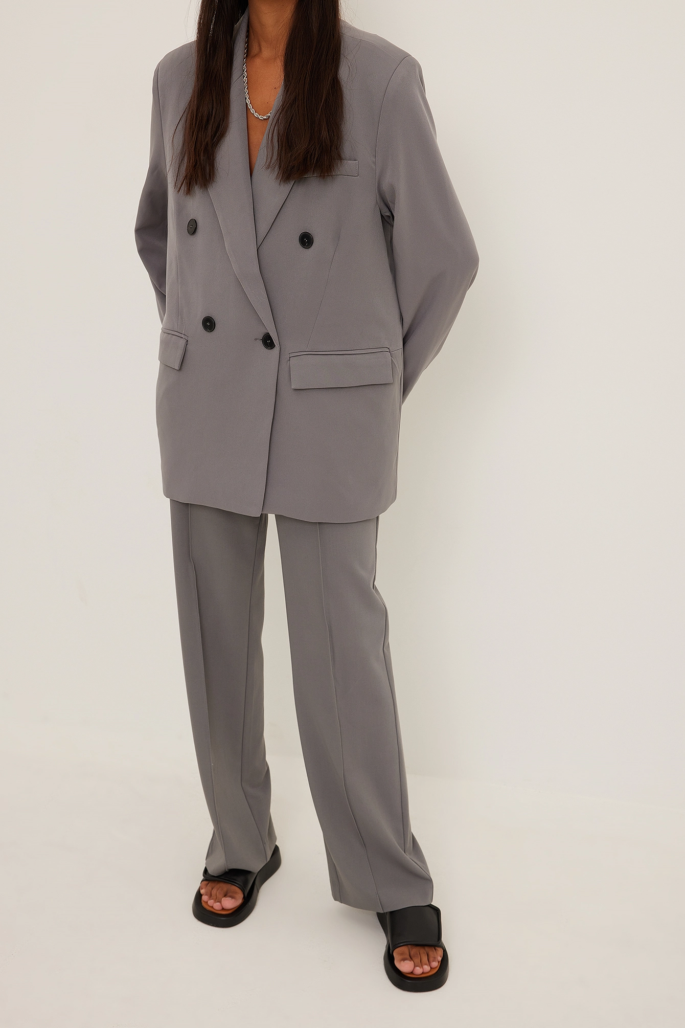 NA-KD Shoes Velcro Strap Slippers - Image 4