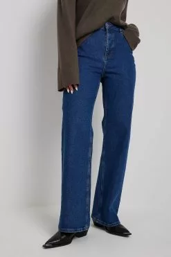 Rianne Meijer X Na-kd Wide Leg Jeans