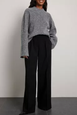 Belen Hostalet X NA-KD Wide Leg Suit Pants