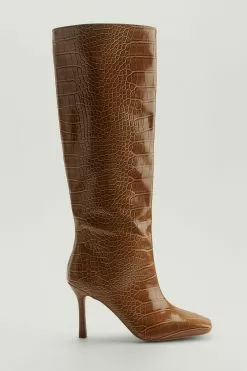 NA-KD Shoes Wide Shaft Stiletto Boots