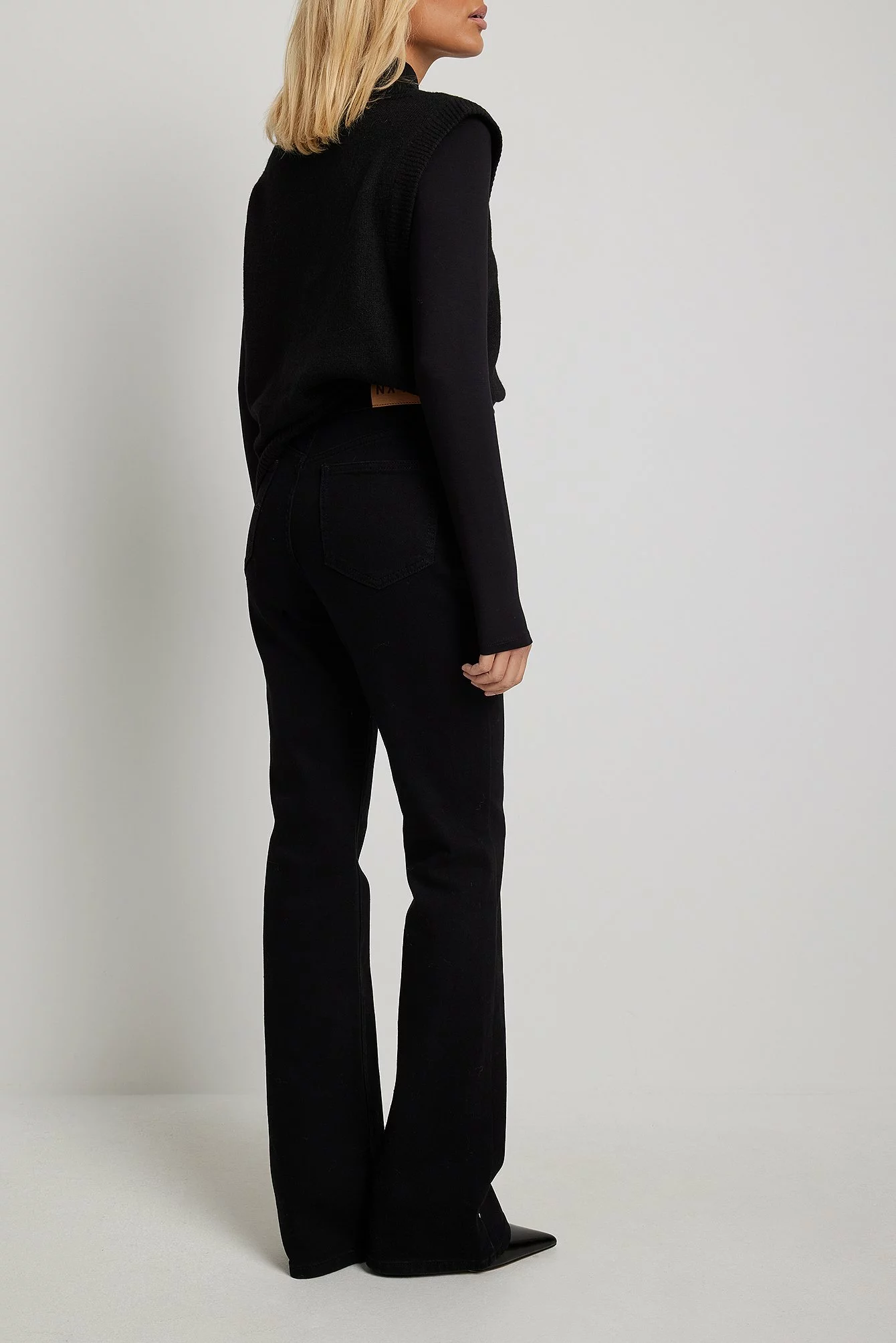 NA-KD Zip Detail Denim - Image 2