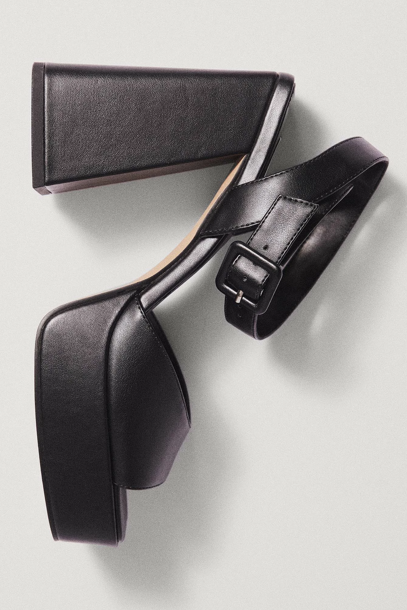 NA-KD Shoes Chunky Buckle Plateau Heels - Image 4