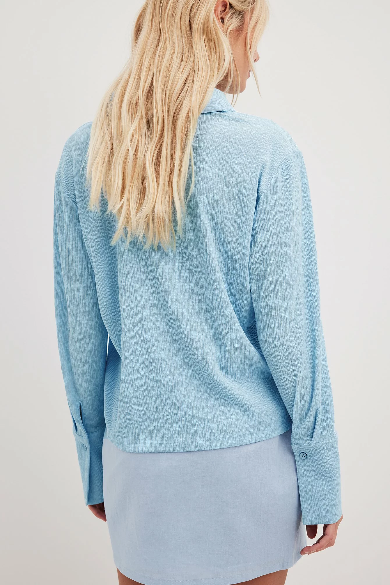 NA-KD Structured LS Pocket Shirt - Image 2