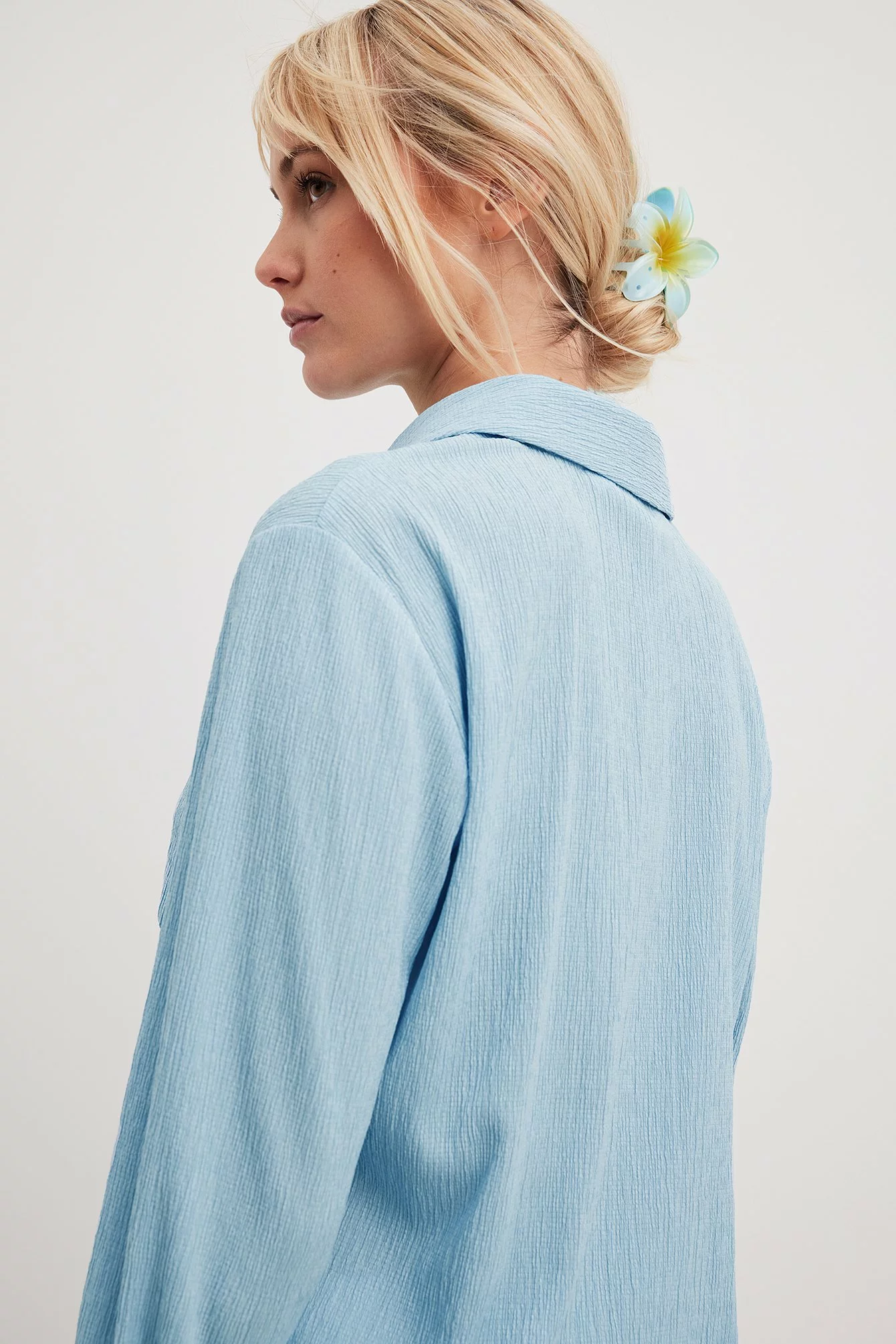 NA-KD Structured LS Pocket Shirt - Image 4