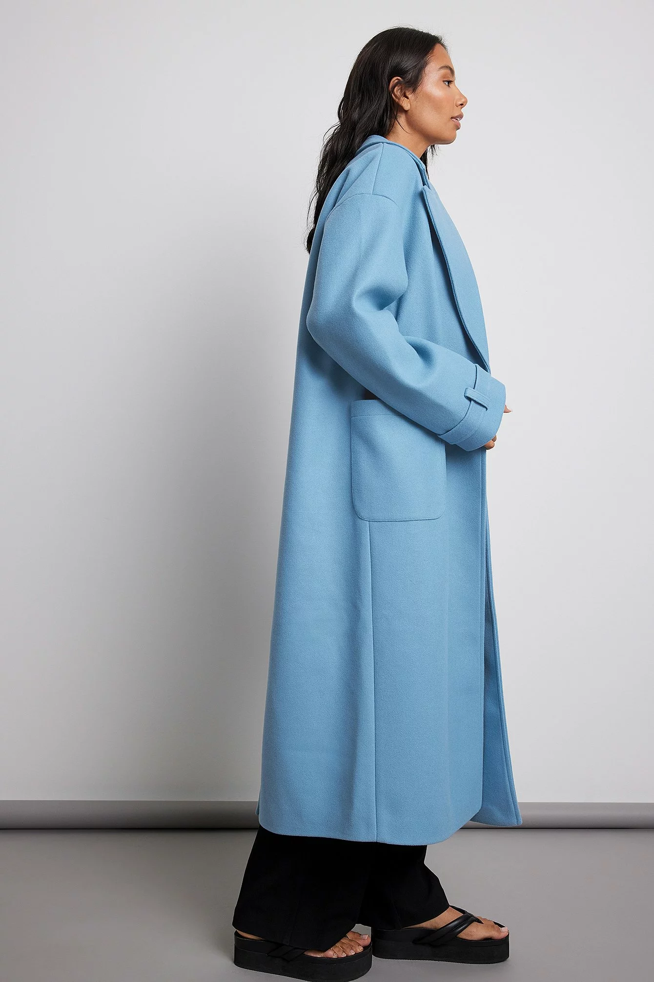 NA-KD One Button Closure Coat - Image 2