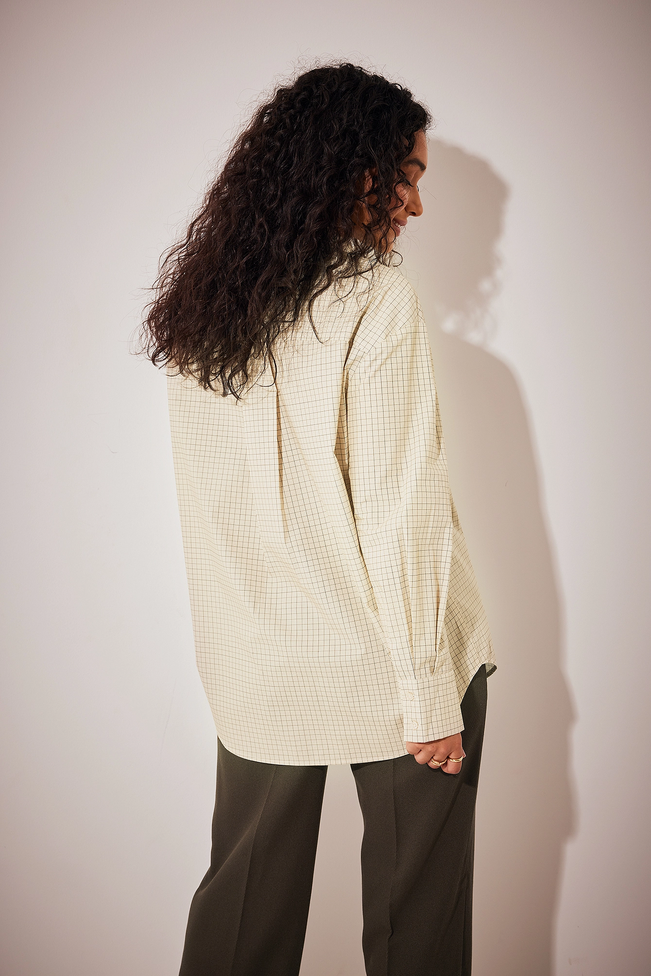 Bruna Bear X NA-KD Oversized Boyfriend Shirt - Image 6