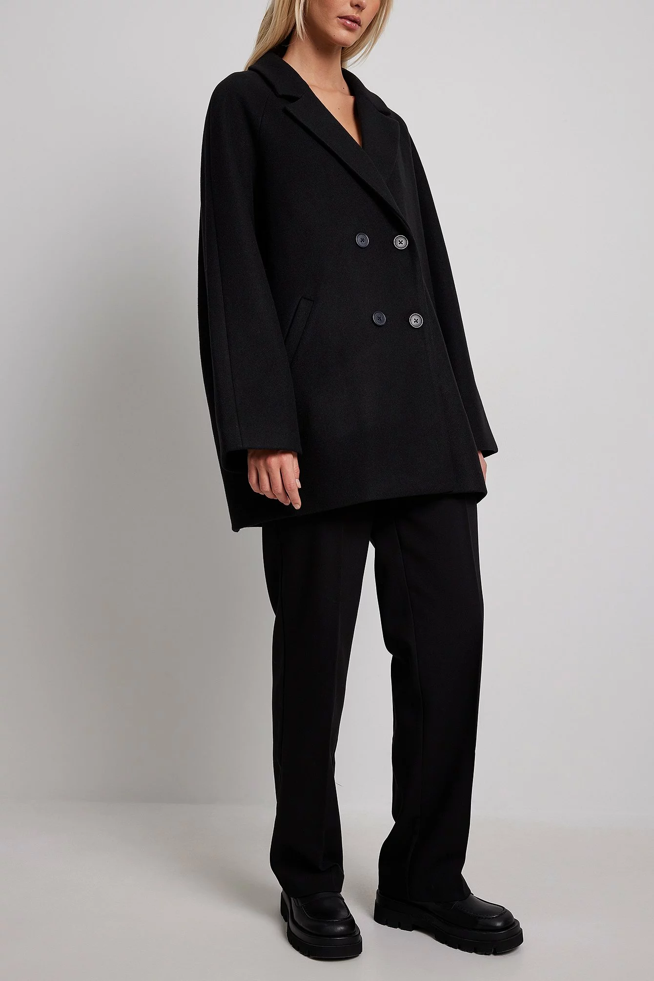 Moa Mattsson X NA-KD Oversized Coat - Image 7