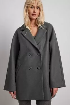 Moa Mattsson X NA-KD Oversized Coat