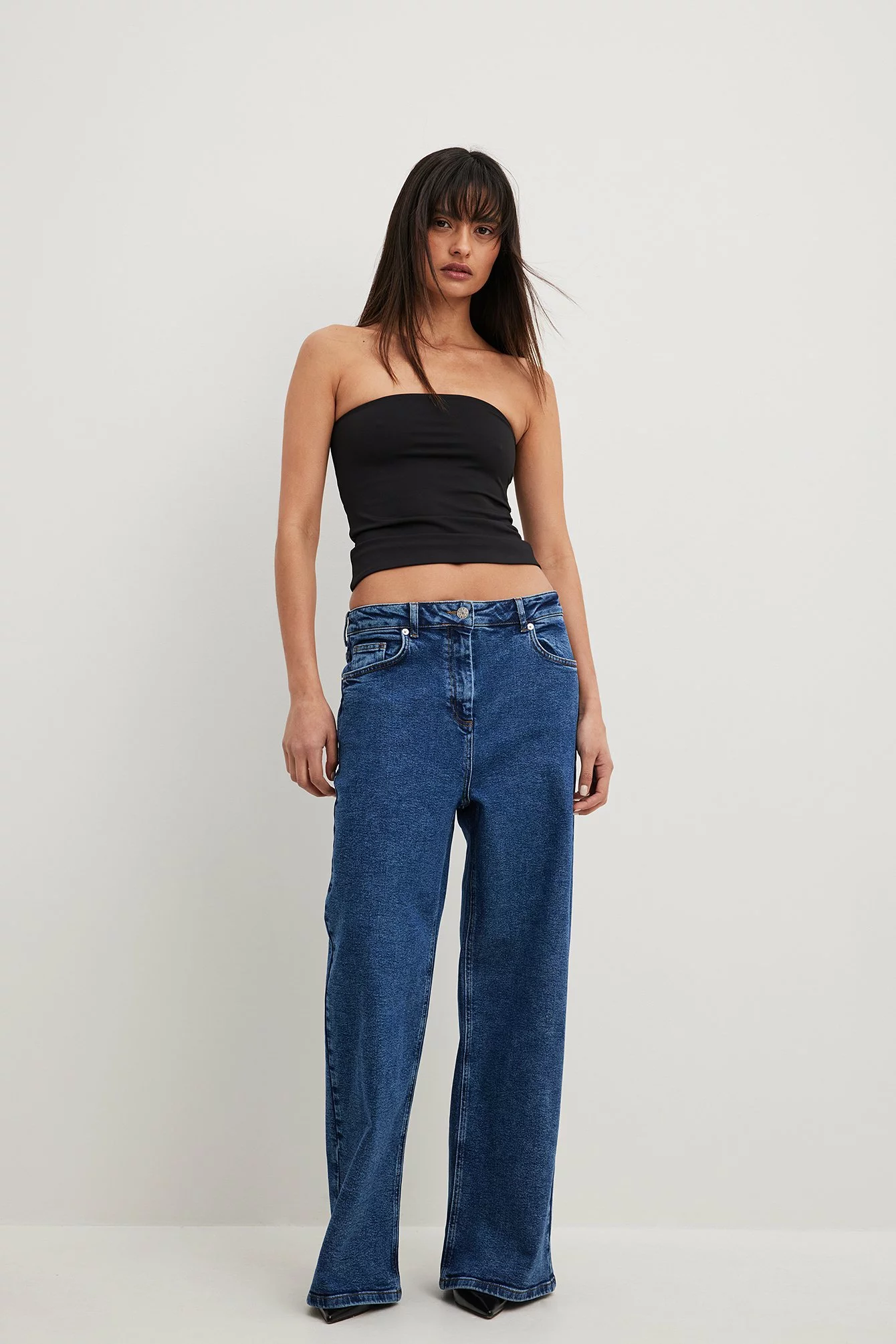 NA-KD ART Oversized Denim - Image 7