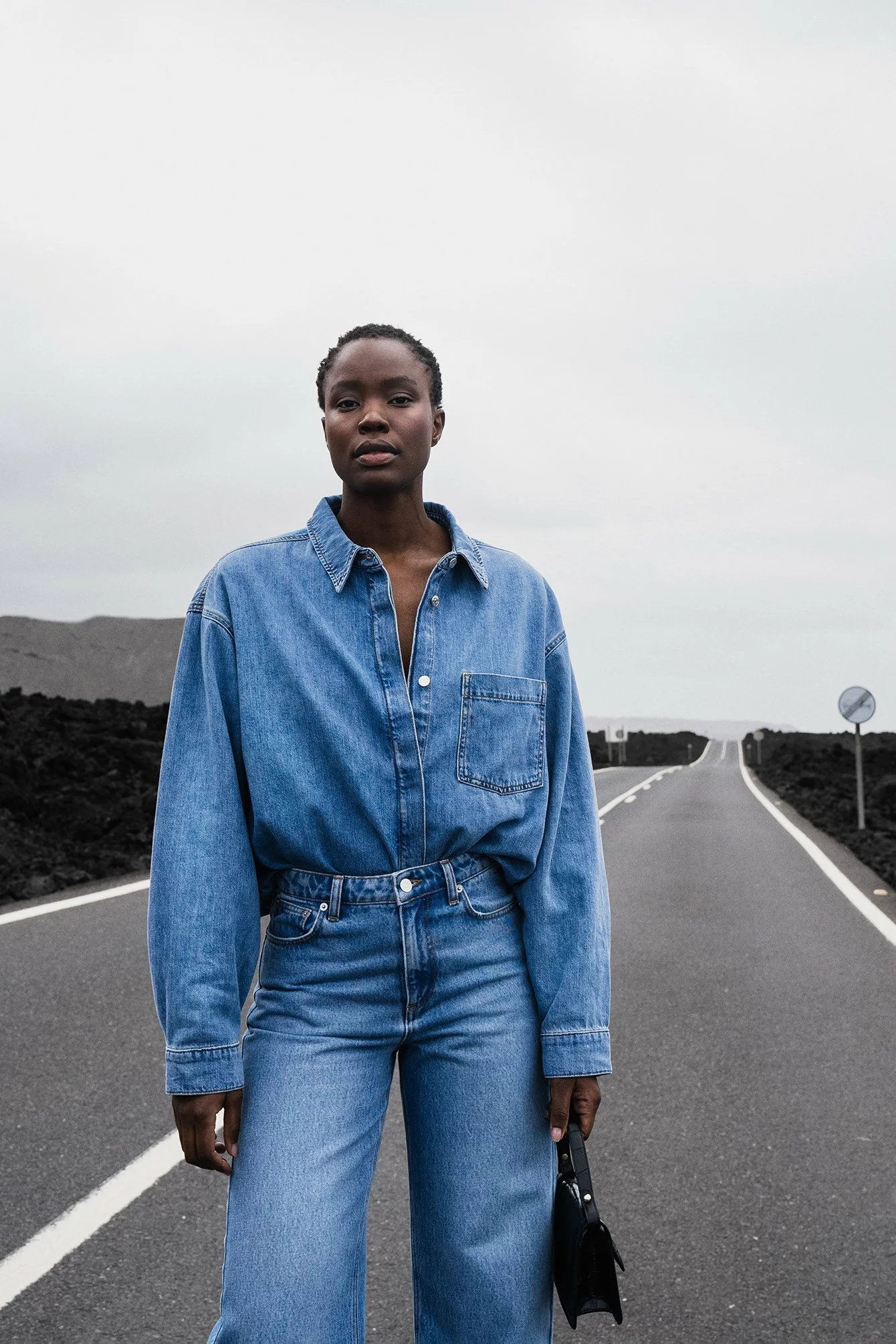 NA-KD Oversized Denim Shirt - Image 13