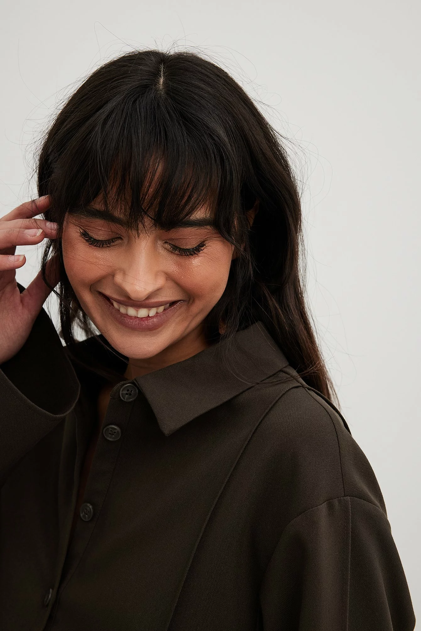 Sanna Jörnvik X NA-KD Oversized Detail Shirt - Image 5