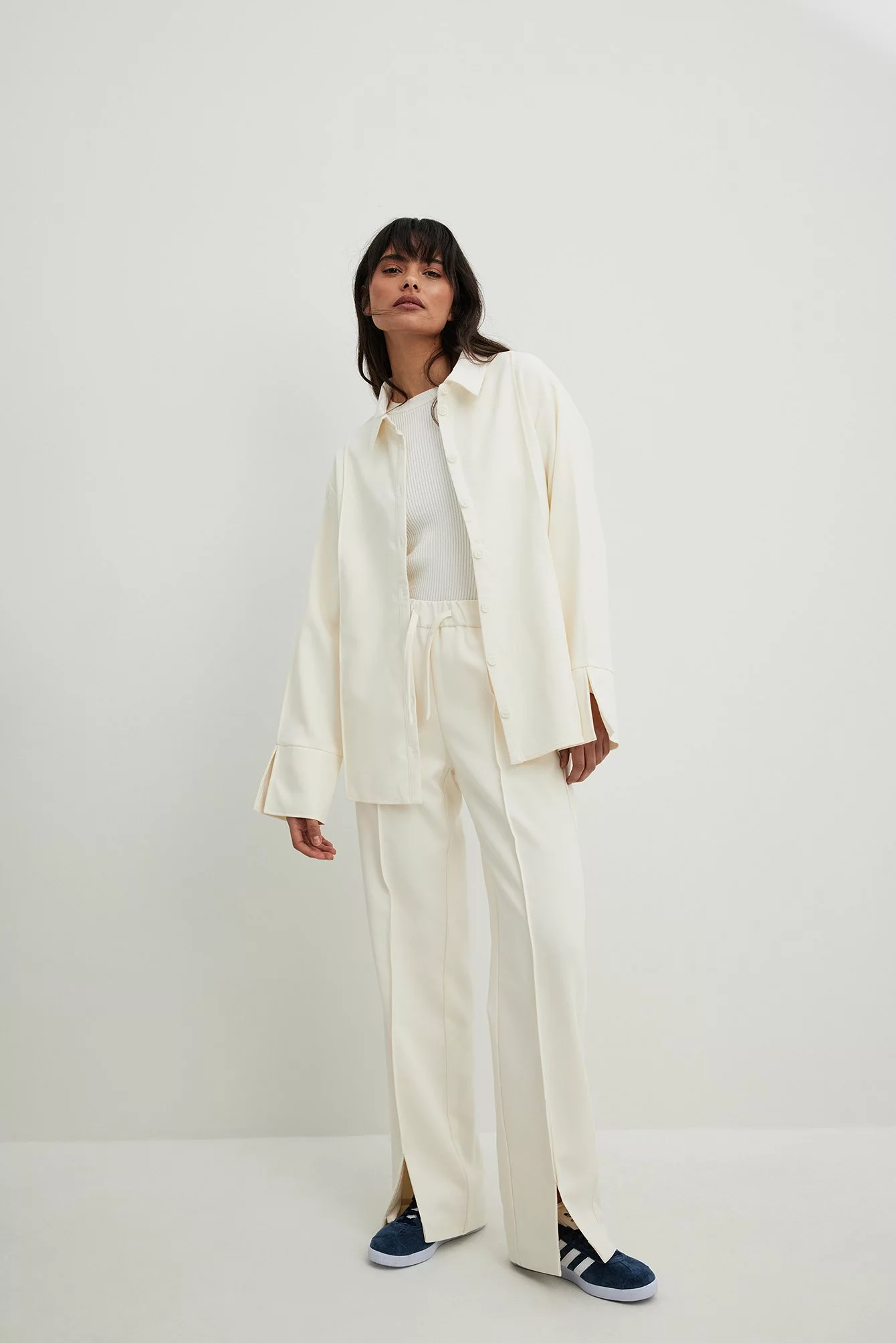 Sanna Jörnvik X NA-KD Oversized Detail Shirt - Image 11