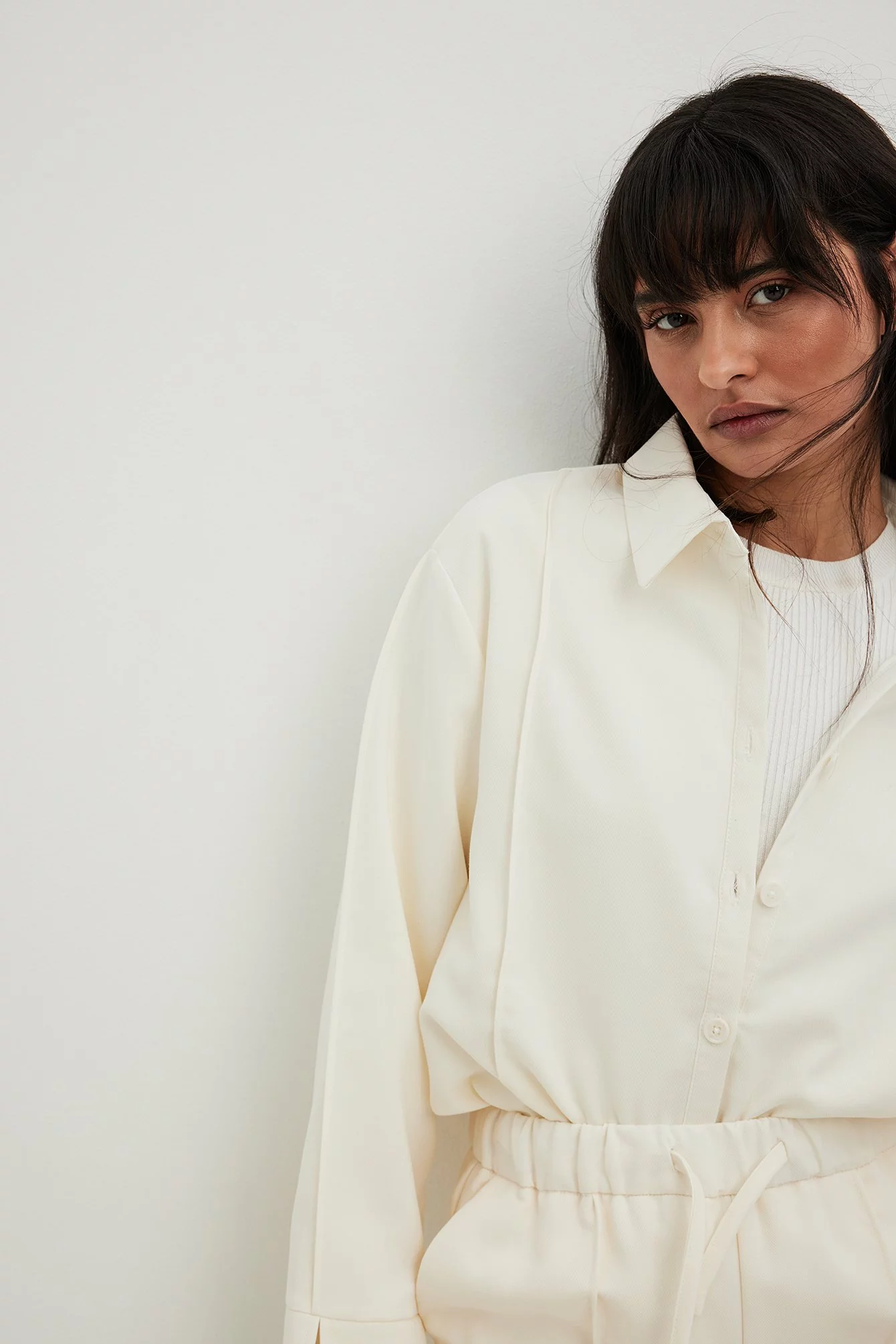 Sanna Jörnvik X NA-KD Oversized Detail Shirt - Image 10