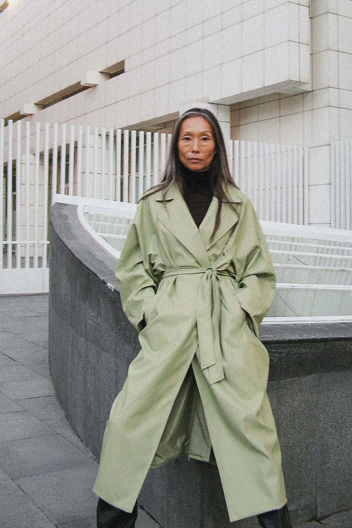 NA-KD Trend Oversized PU Trench Coat - Image 17