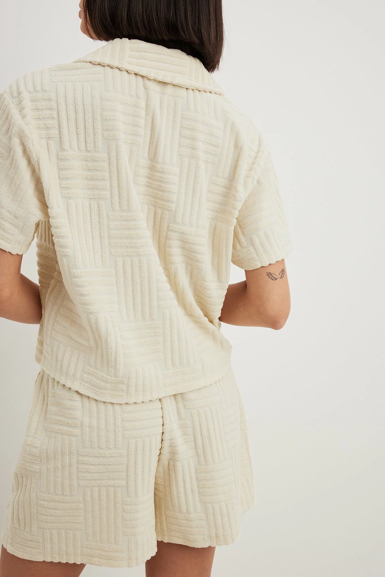 NA-KD Oversized Terry Shirt - Image 2