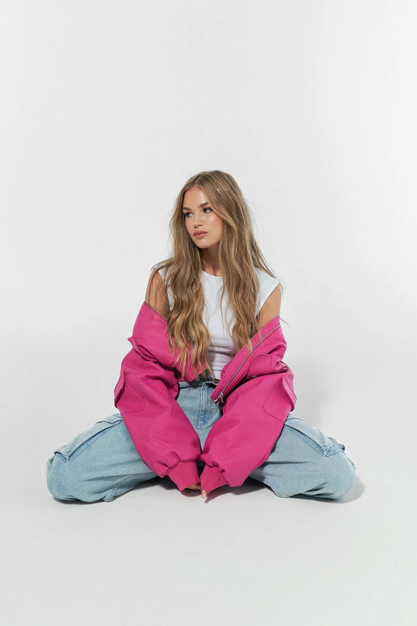 Picked By Hanna Schönberg Bomber PU Jacket - Image 5