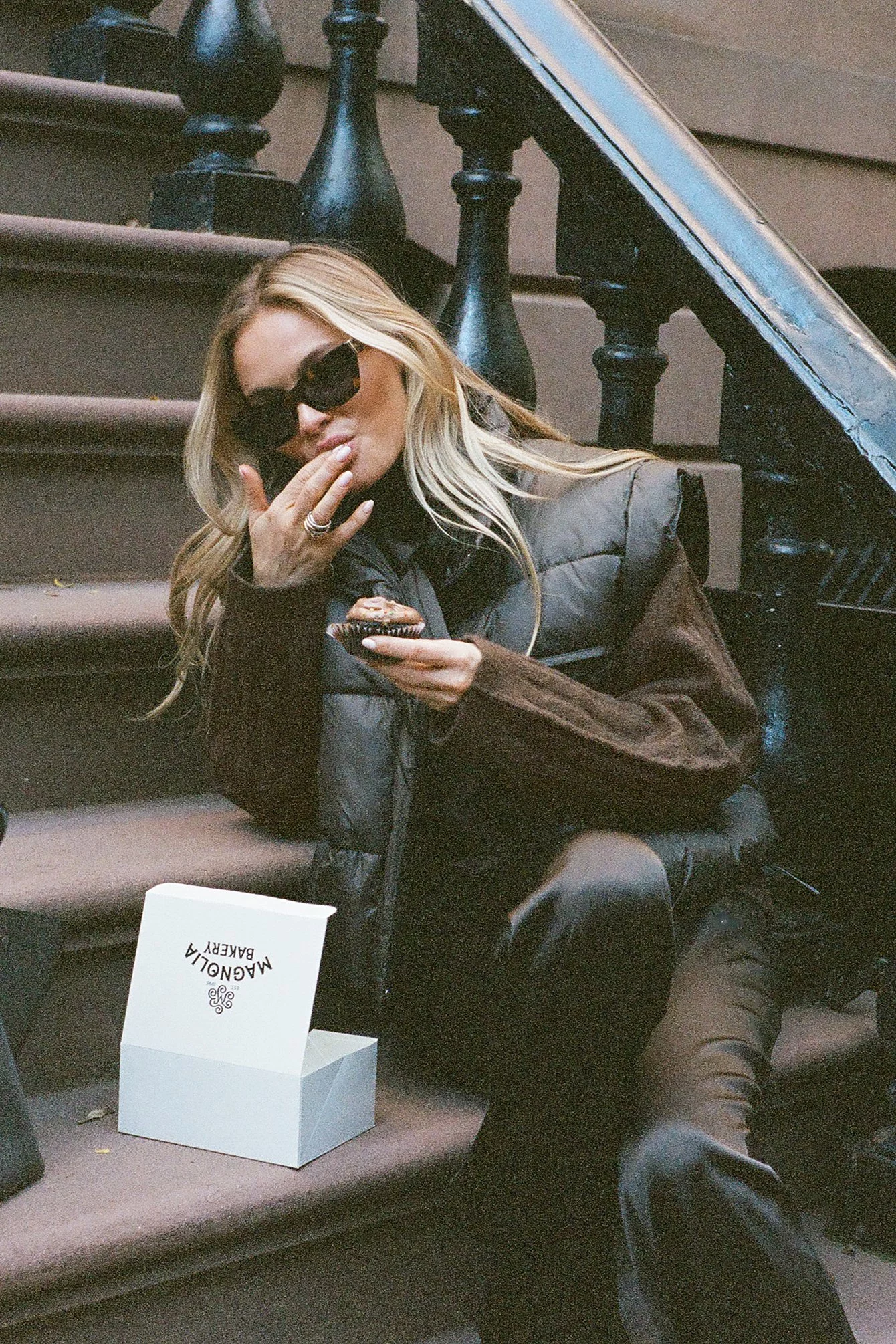 CLAIRE ROSE X Na-kd Pocket Detail Puffer Vest - Image 7