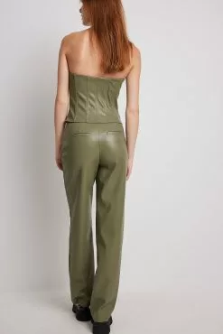 Ida Carlsson X NA-KD Pu Trousers