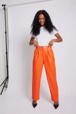 Karoline Dall X NA-KD Pu Trousers