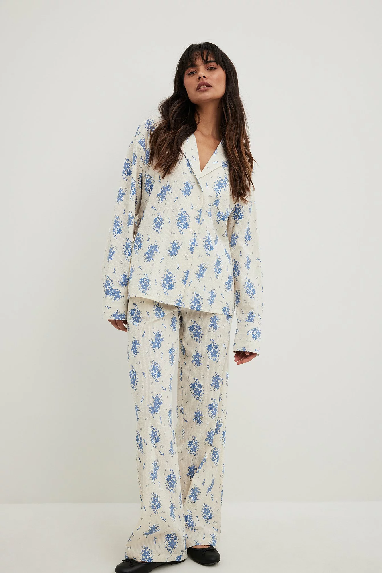 Sanna Jörnvik X NA-KD Pyjamas Shirt - Image 6