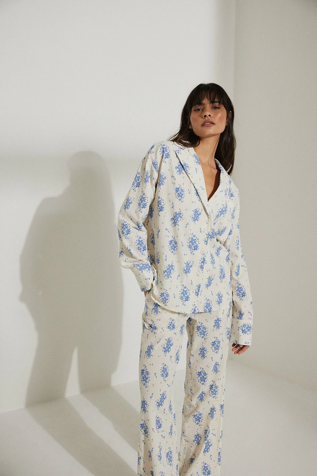 Sanna Jörnvik X NA-KD Pyjamas Shirt - Image 7