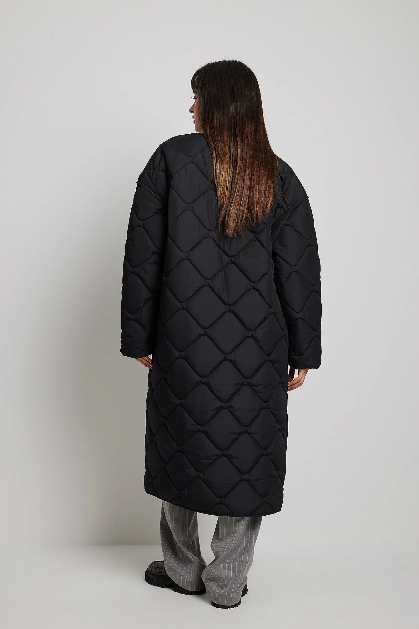 NA-KD Quilted Coat - Image 3