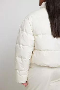 NA-KD Quilted Detail Padded Jacket