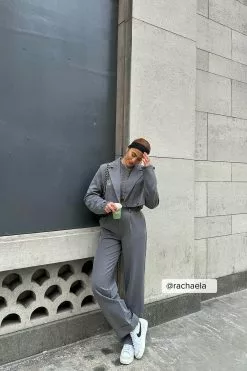 Widya Soraya X NA-KD Cuffed Hem Trousers