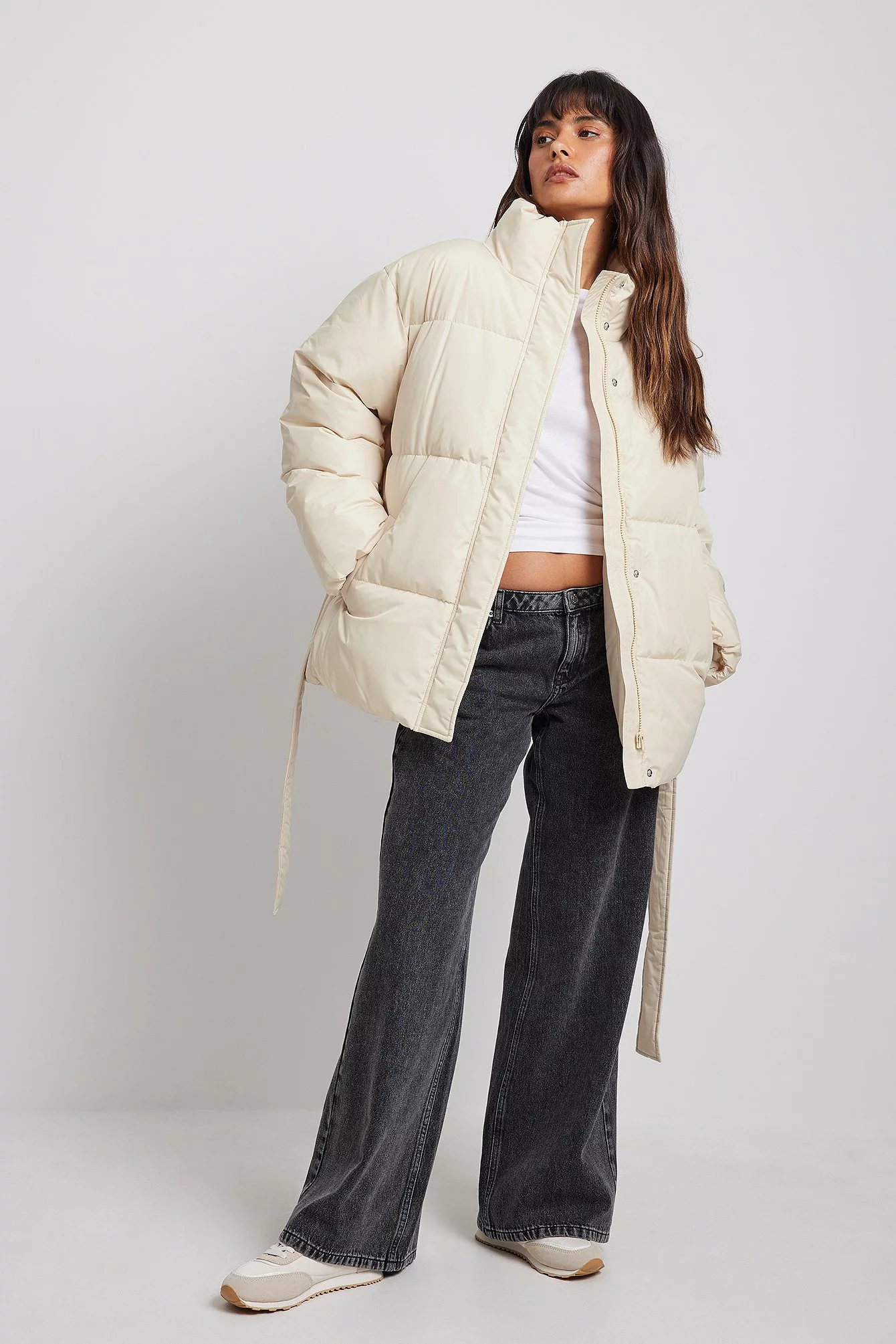 NA-KD Belted Short Padded Jacket - Image 10